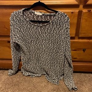 Aeropostale long sleeve see-through shirt